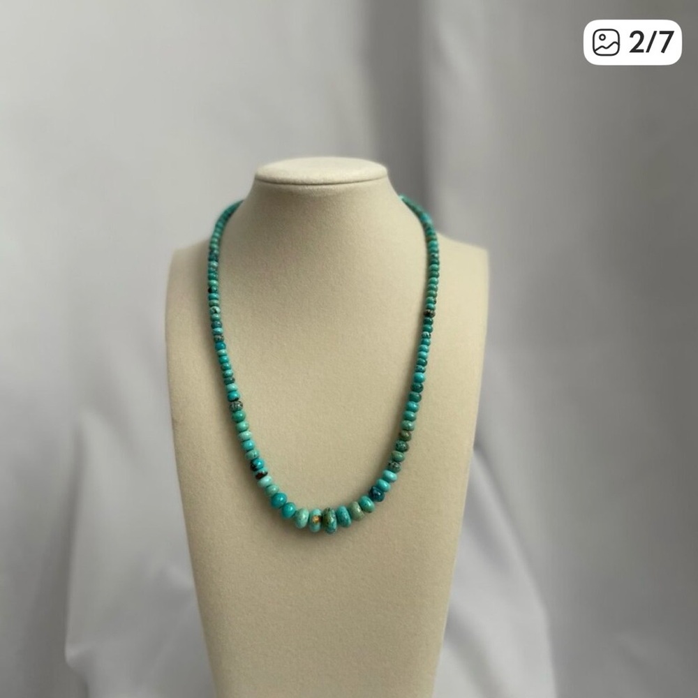 Jay King Turquoise necklace - Picture 2 of 4